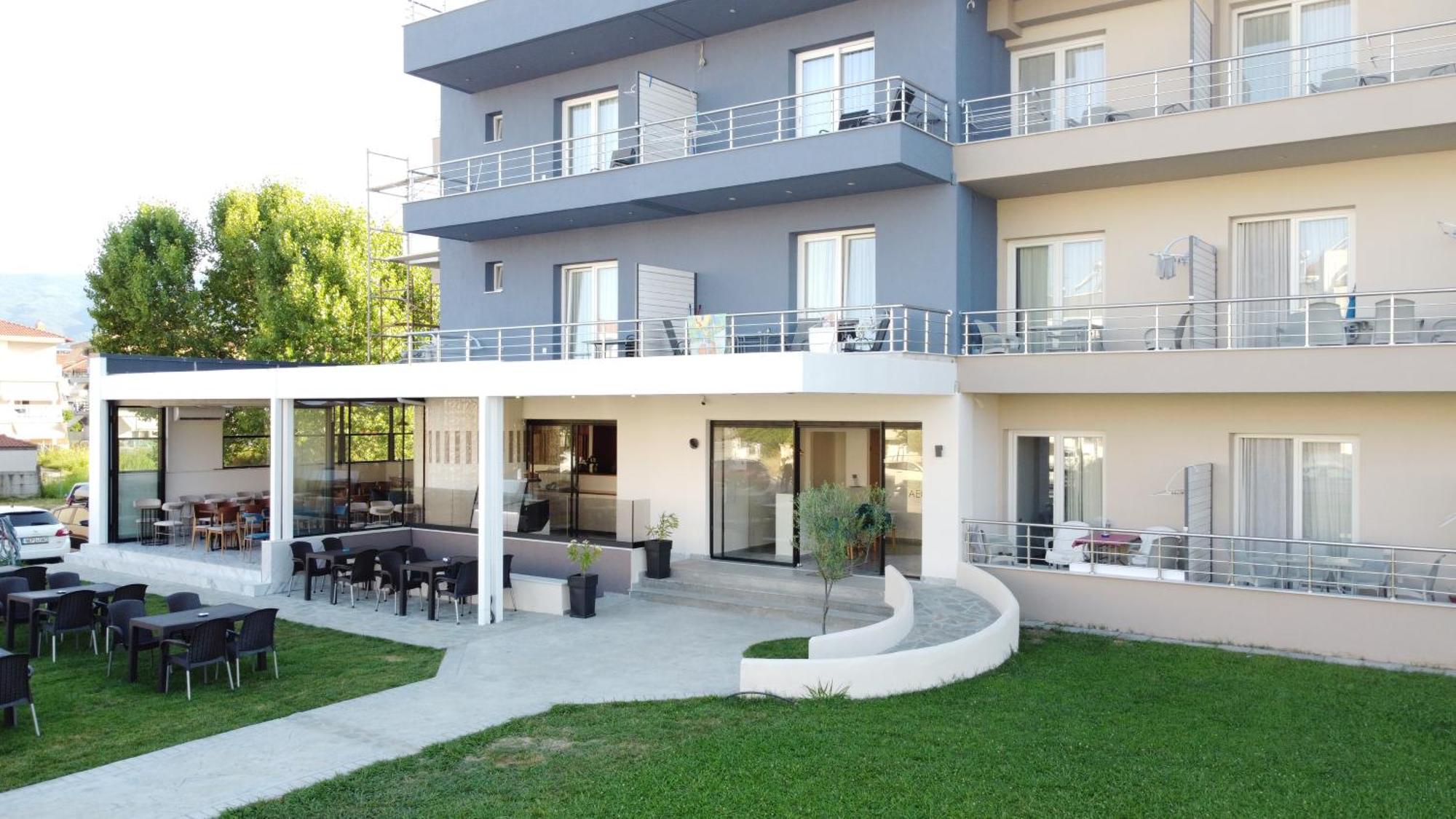 Aegean Blue Apartments & Suites Leptokaryá Eksteriør bilde