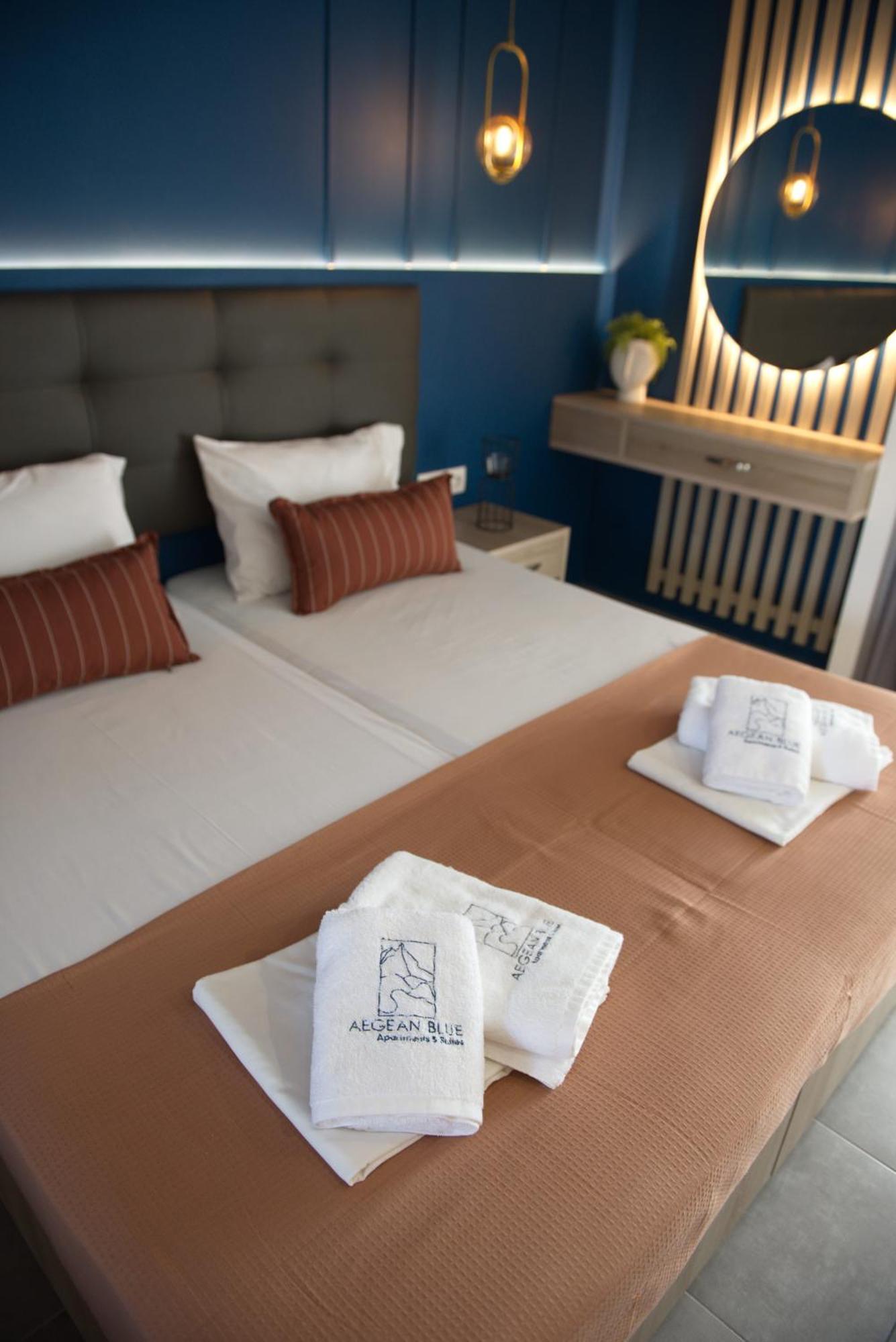 Aegean Blue Apartments & Suites Leptokaryá Rom bilde