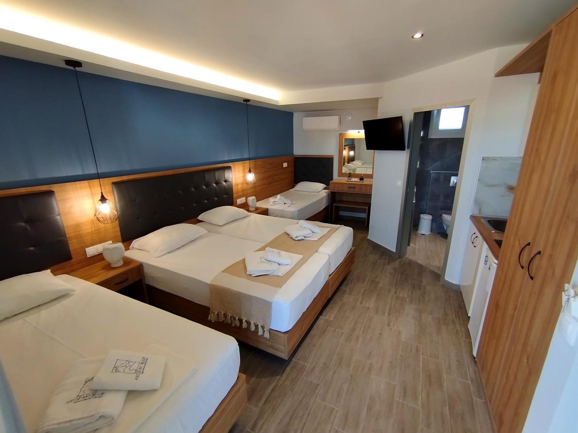 Aegean Blue Apartments & Suites Leptokaryá Rom bilde